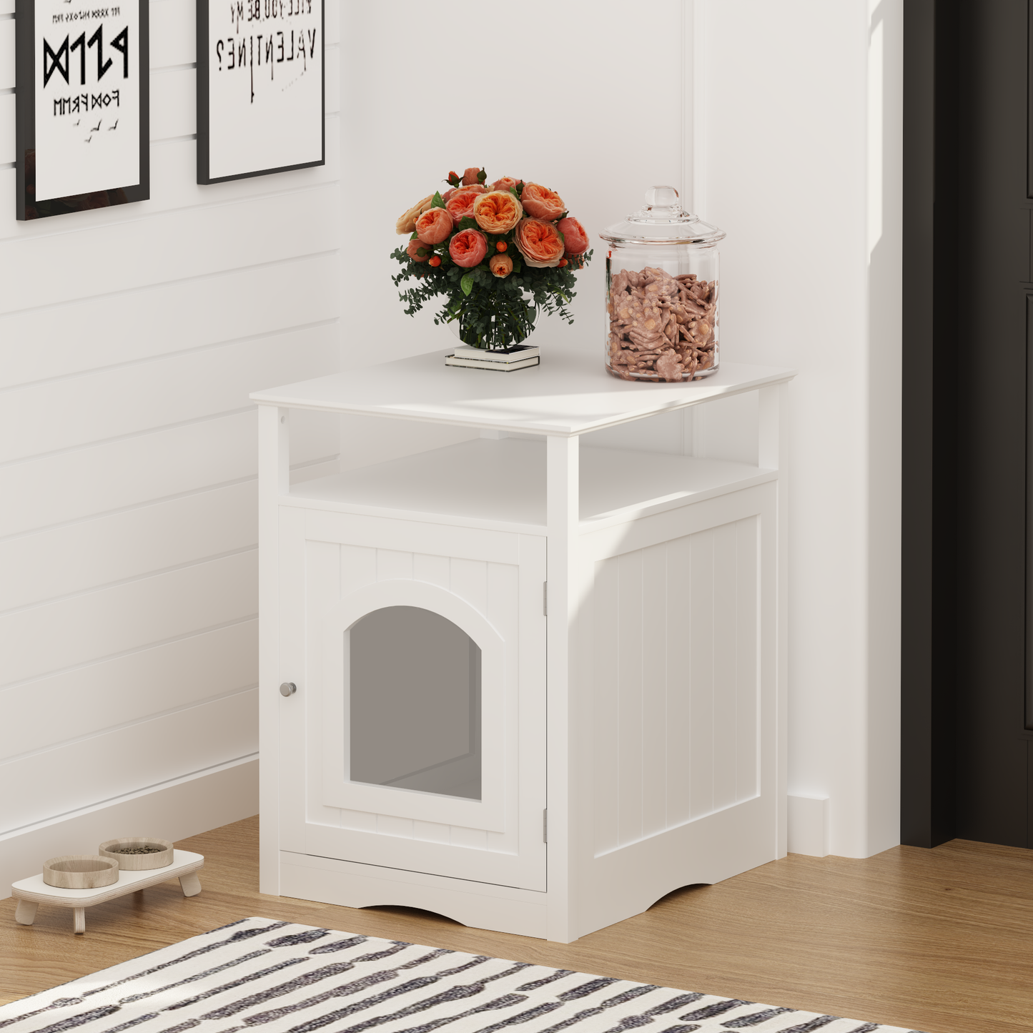 Aforea Cat Litter Box Enclosure