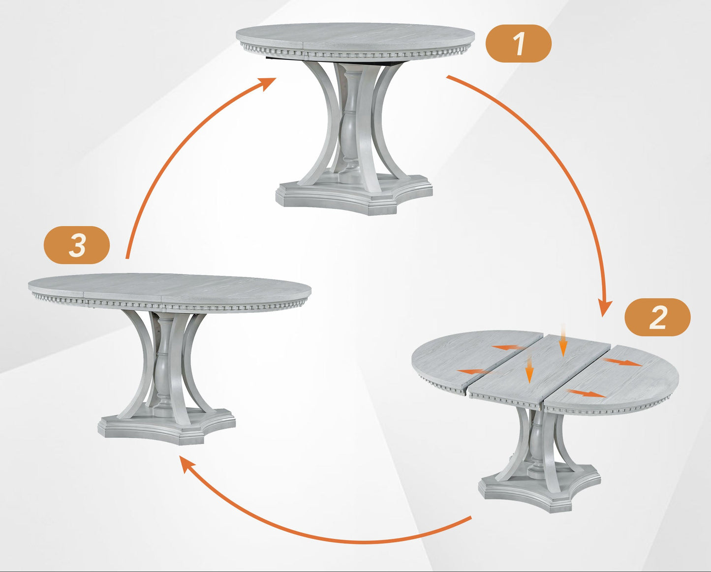Araxil Retro 5-piece Dining Set
