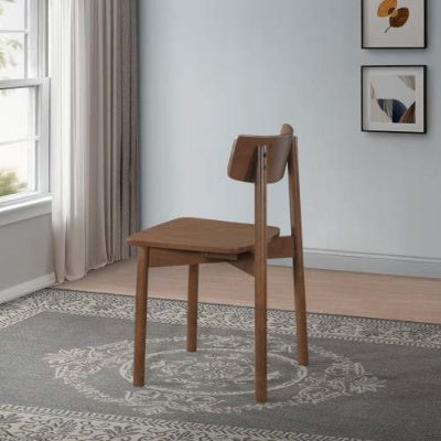 Youcol Walnut Dining Chairs (2)