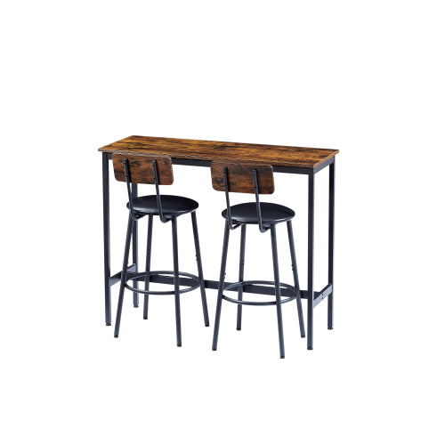 Apabod Bar Table Set w/ Bar Stools