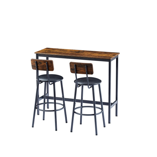 Apabod Bar Table Set w/ Bar Stools