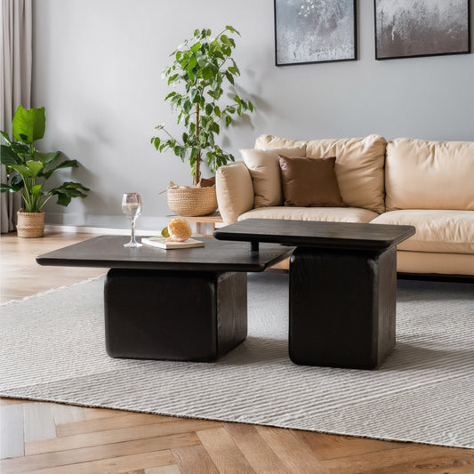 Rhilit Square Coffee Table Set (2)