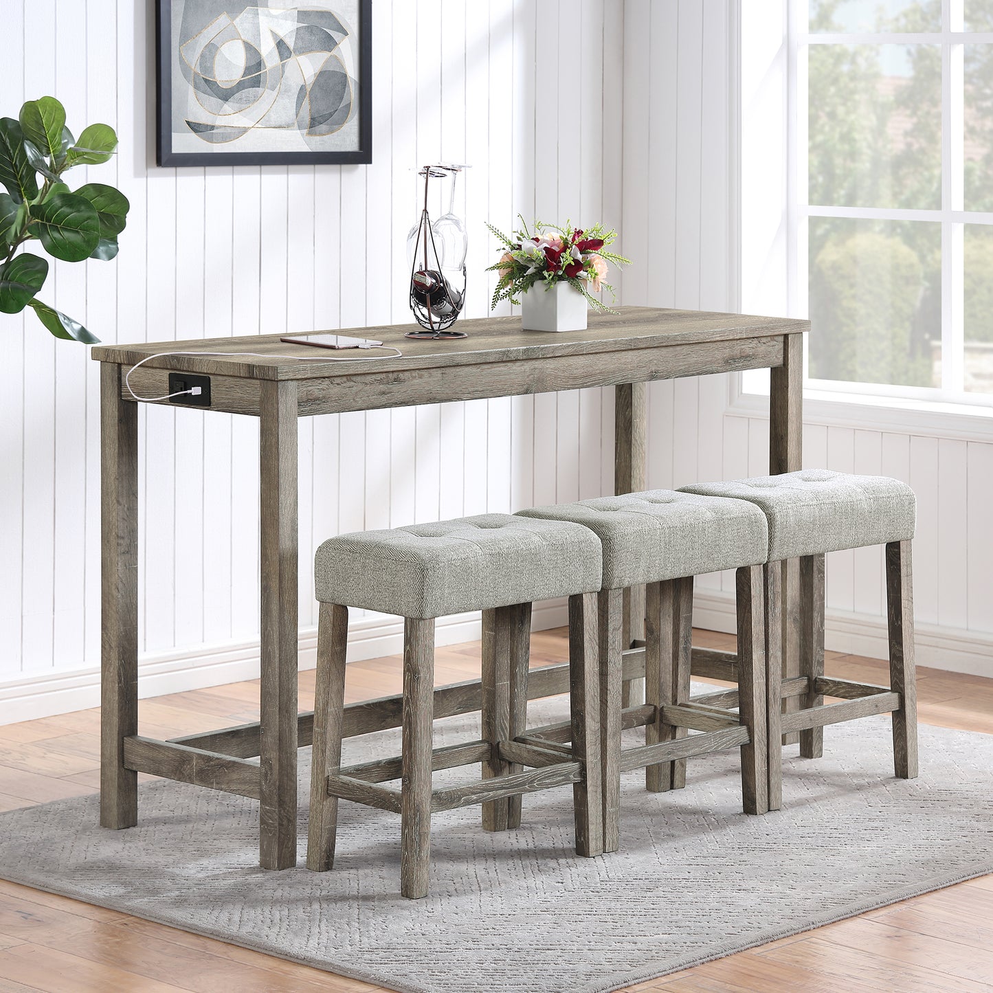 Eiderw 4-Piece Dining Set