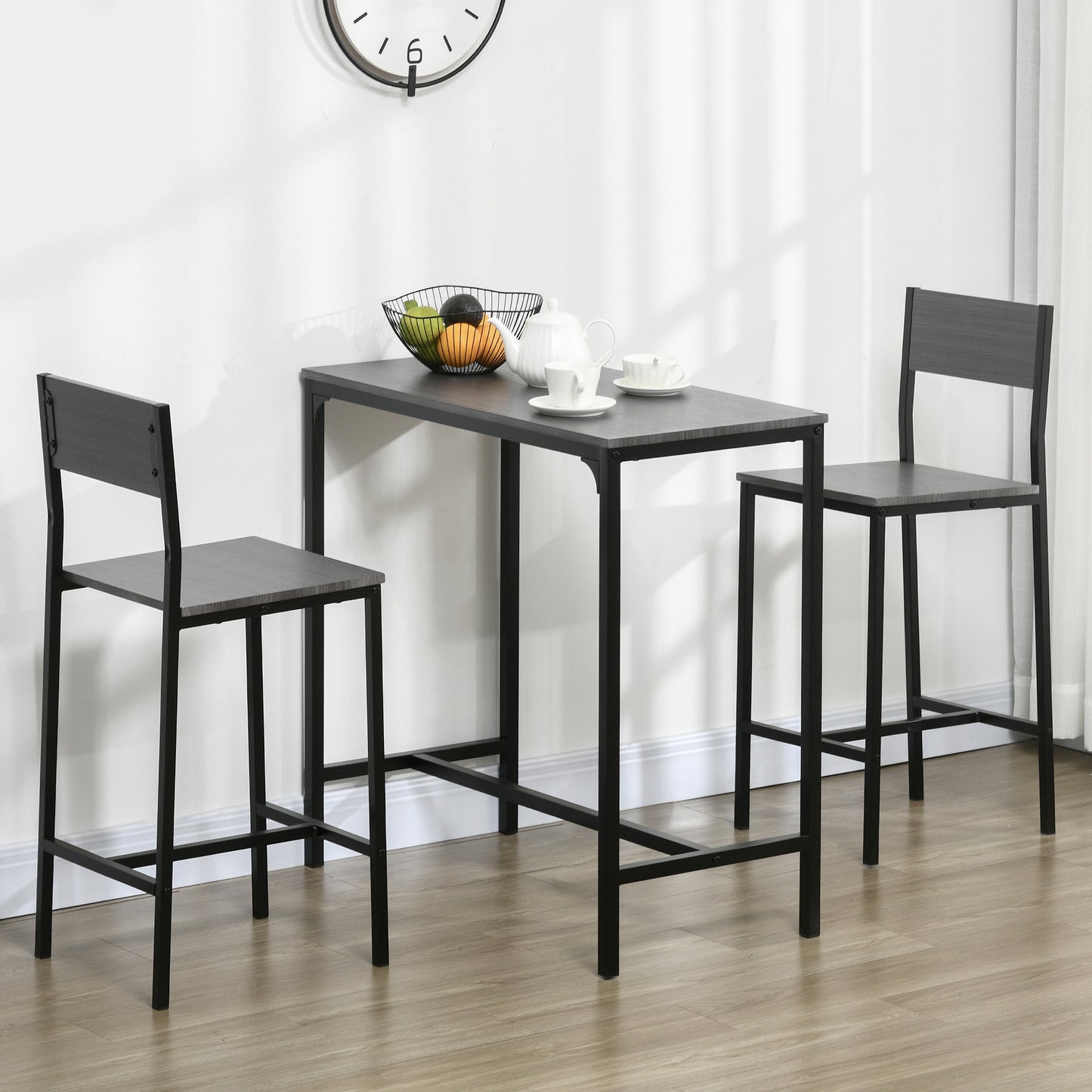 Cambil 3-Piece Bar Table w/ Chairs