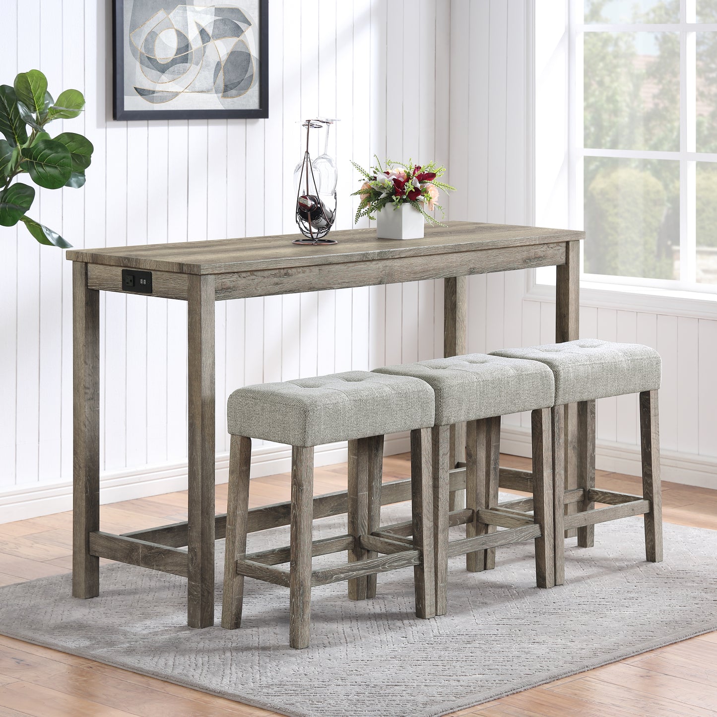 Eiderw 4-Piece Dining Set