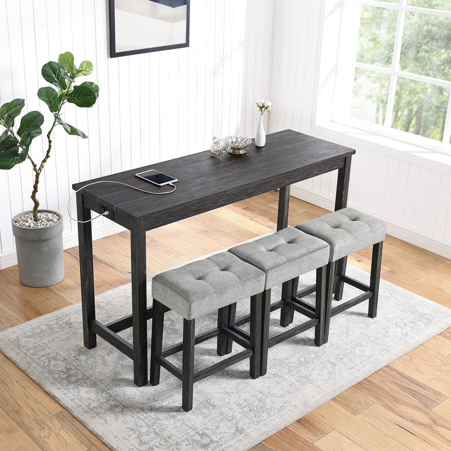 Eiderw 4-Piece Dining Set
