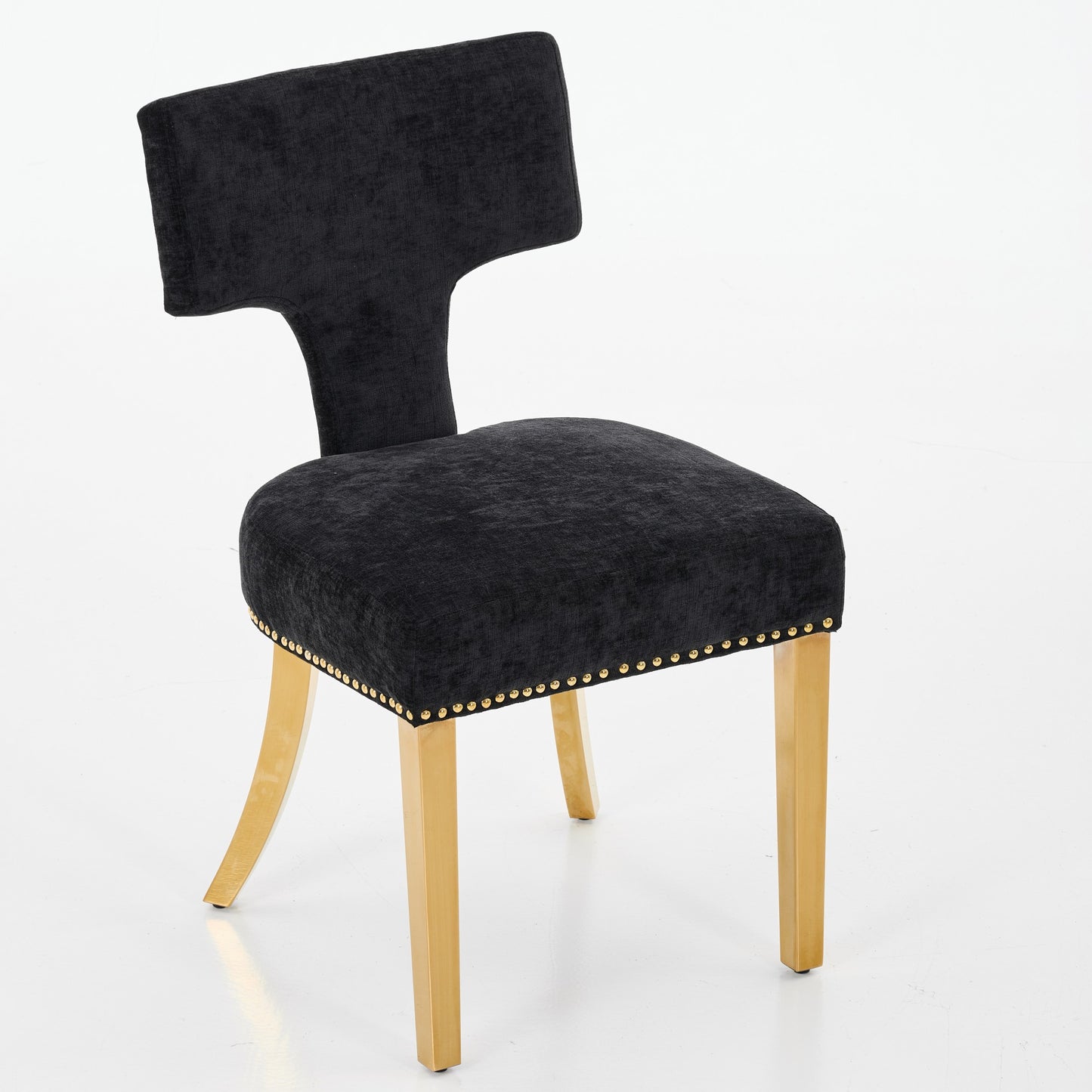 Housco Chenille Dining Chairs (2)