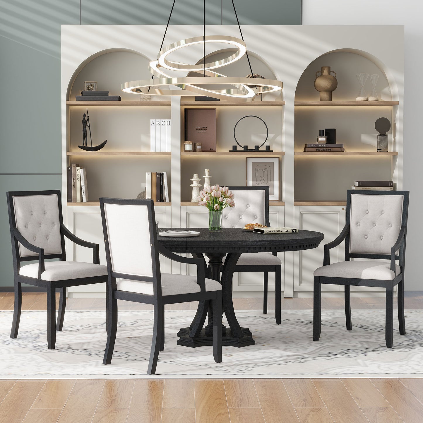 Araxil Retro 5-piece Dining Set