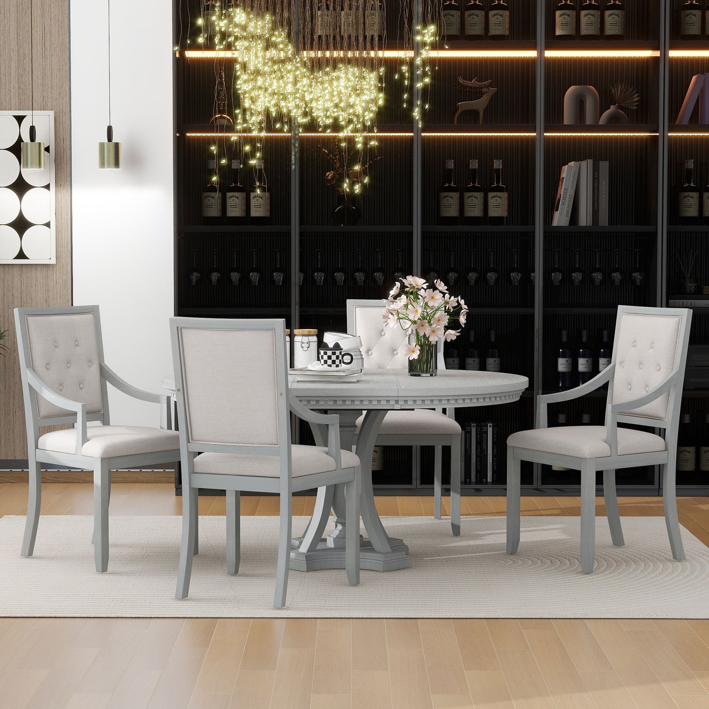 Araxil Retro 5-piece Dining Set