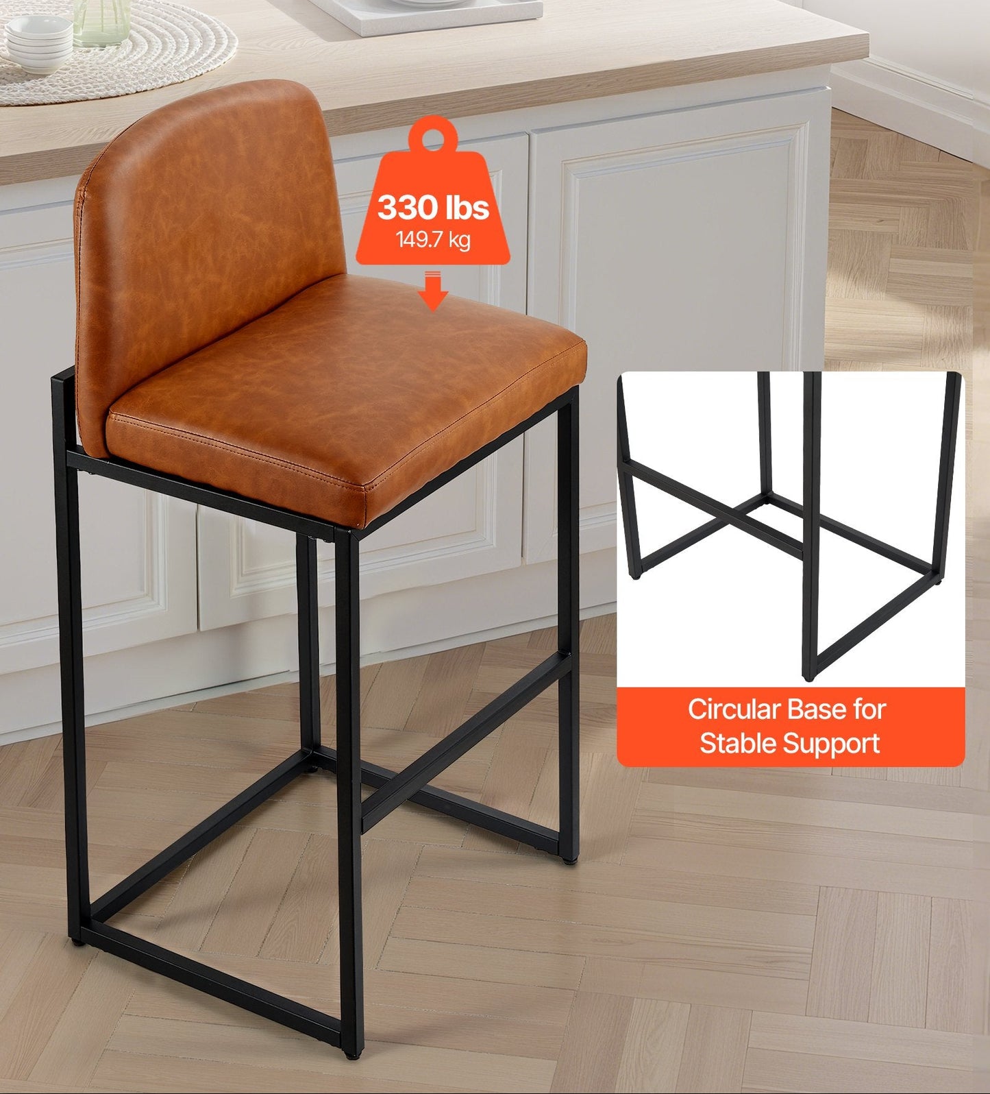 Aftele Bar Stool Set (4)