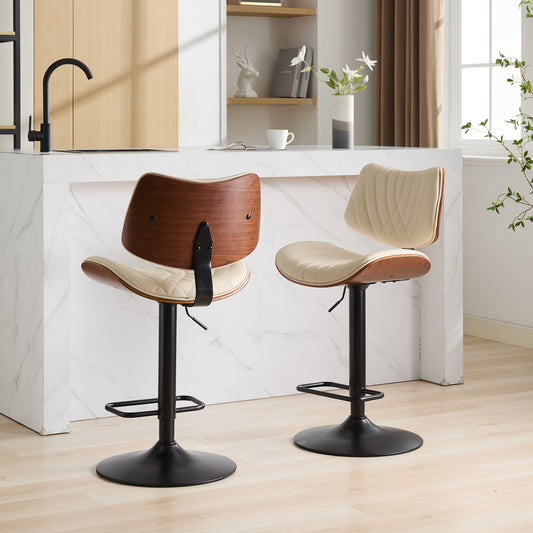 Yabili Bentwood Bar Stools (2)