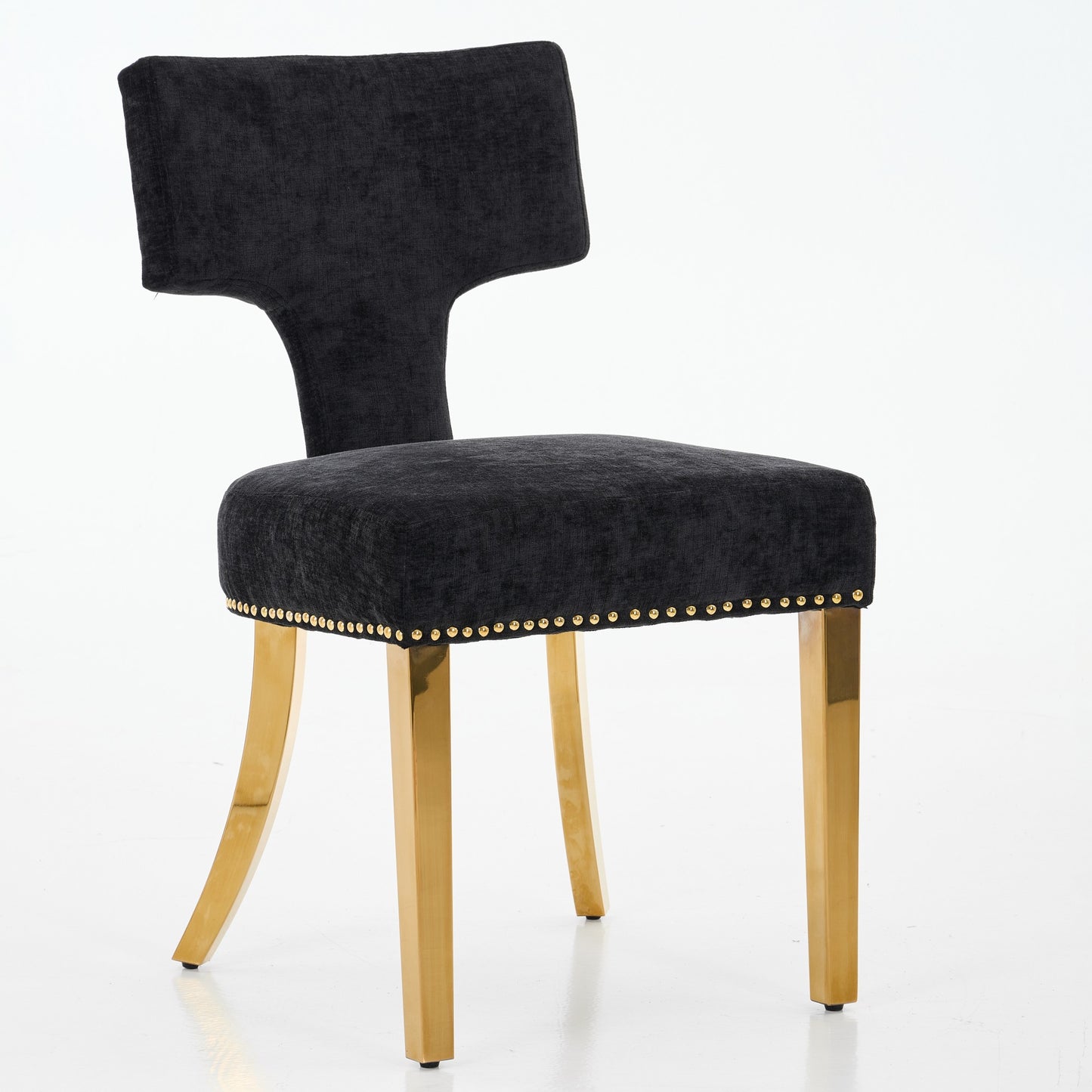 Housco Chenille Dining Chairs (2)