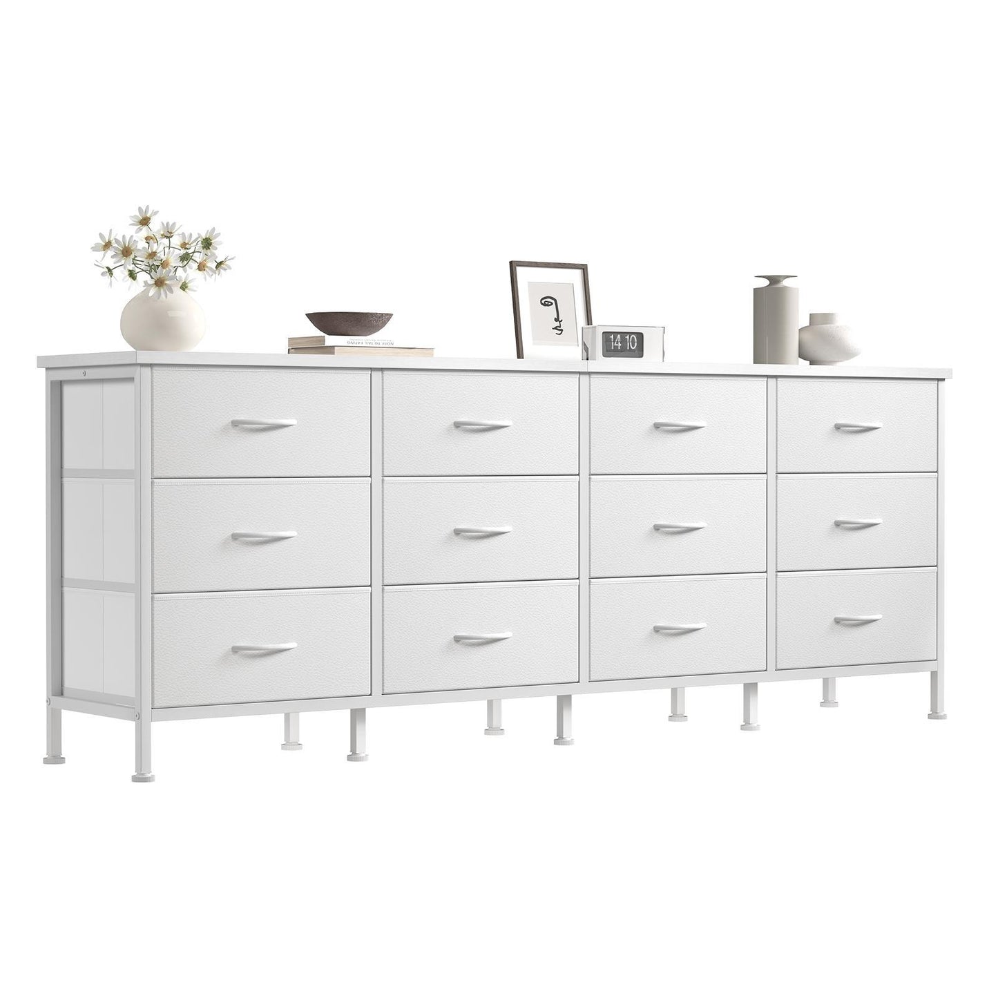 Demban 12-Drawer Fabric Dresser
