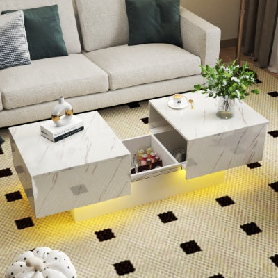 Pikine Sliding Coffee Table