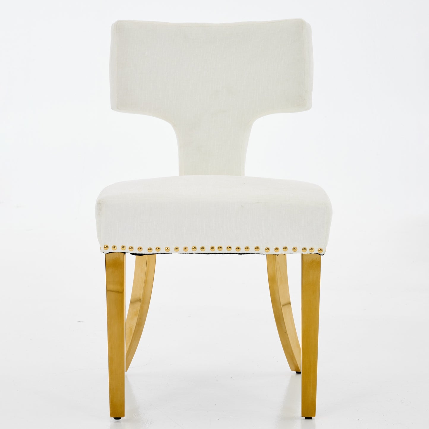 Housco Chenille Dining Chairs (2)