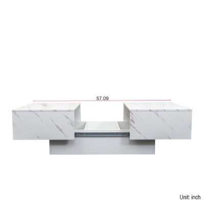 Pikine Sliding Coffee Table
