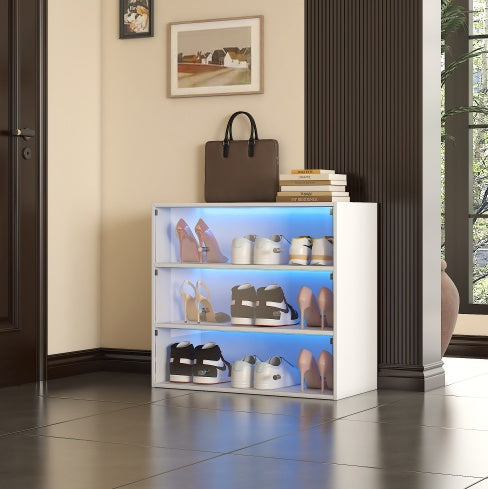 Sichea Glass Door Shoe Storage