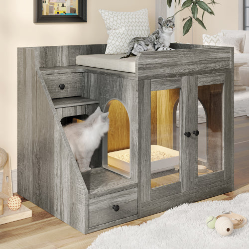 Abnorc Litter Box Enclosure w/ Light