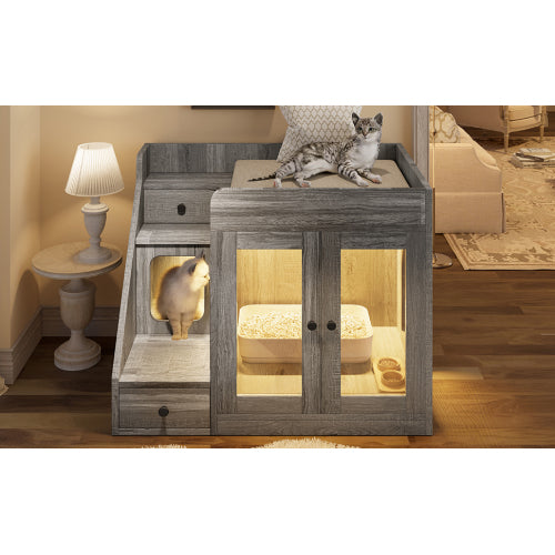 Abnorc Litter Box Enclosure w/ Light